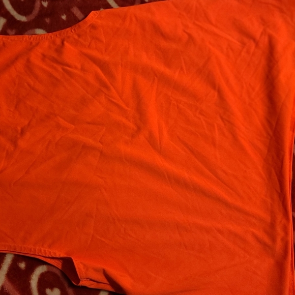 Gymshark training midi tank, size small, orange - Picture 6 of 8